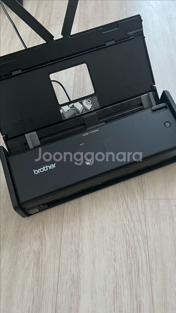 브라더 ads-1100w 휴대용양면 스캐너 북스캐너 서--3