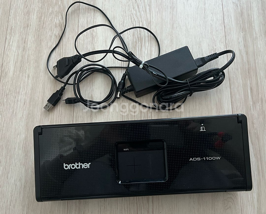 브라더 ads-1100w 휴대용양면 스캐너 북스캐너 서--8