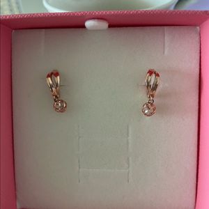 14k 핑크골드 귀걸이