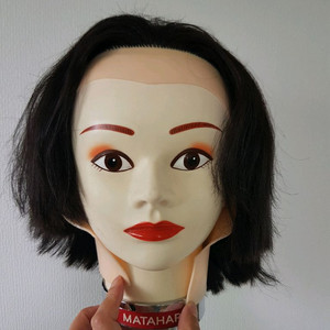 미용사 이용사 인모 50% 덧가발