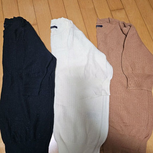 니트여성티3장