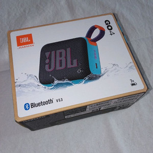 JBL GO4 휴대용 캠핑용 블루투스 스피커 블랙오렌지
