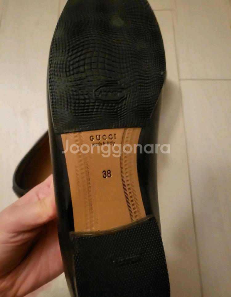 구찌 홀스빗 로퍼 블랙 38사이즈.단품 새상품!--1