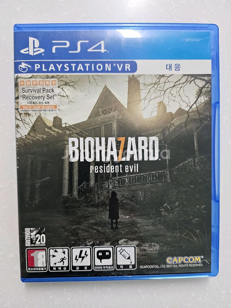 PS4 플스4 바이오하자드7 바하7 판매합니다~!--0