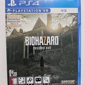 PS4 플스4 바이오하자드7 바하7 판매합니다~!