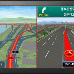 아이나비 R1 7인치 3D매립형 본체만 .시리얼 SD카
