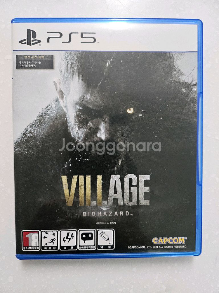 PS5 플스5 바이오하자드 빌리지 바하8 판매합니다~!--0