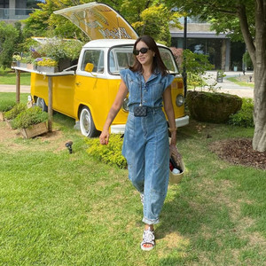 AG 아드리아노 골드슈미드 진 청바지 오버롤 점프수트