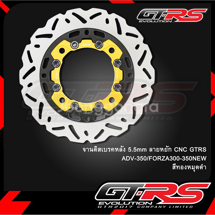 포르자300/350 GTRS 리어 240MM 디스크--1