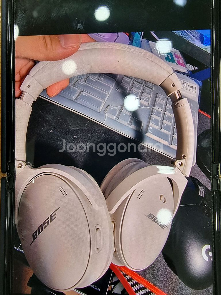 보스 Bose QC45 헤드폰 단품 + 새 이어패드--2