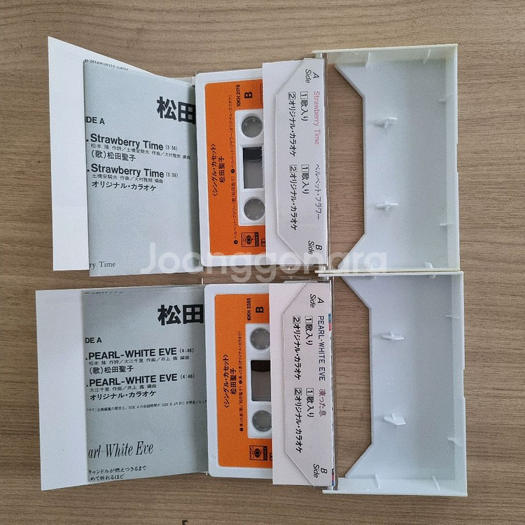 마츠다세이코 카세트테이프,8cm싱글 일괄세트--5