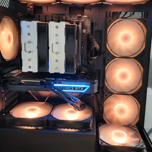7800x3d rtx4070super 컴퓨터 본체 팜.