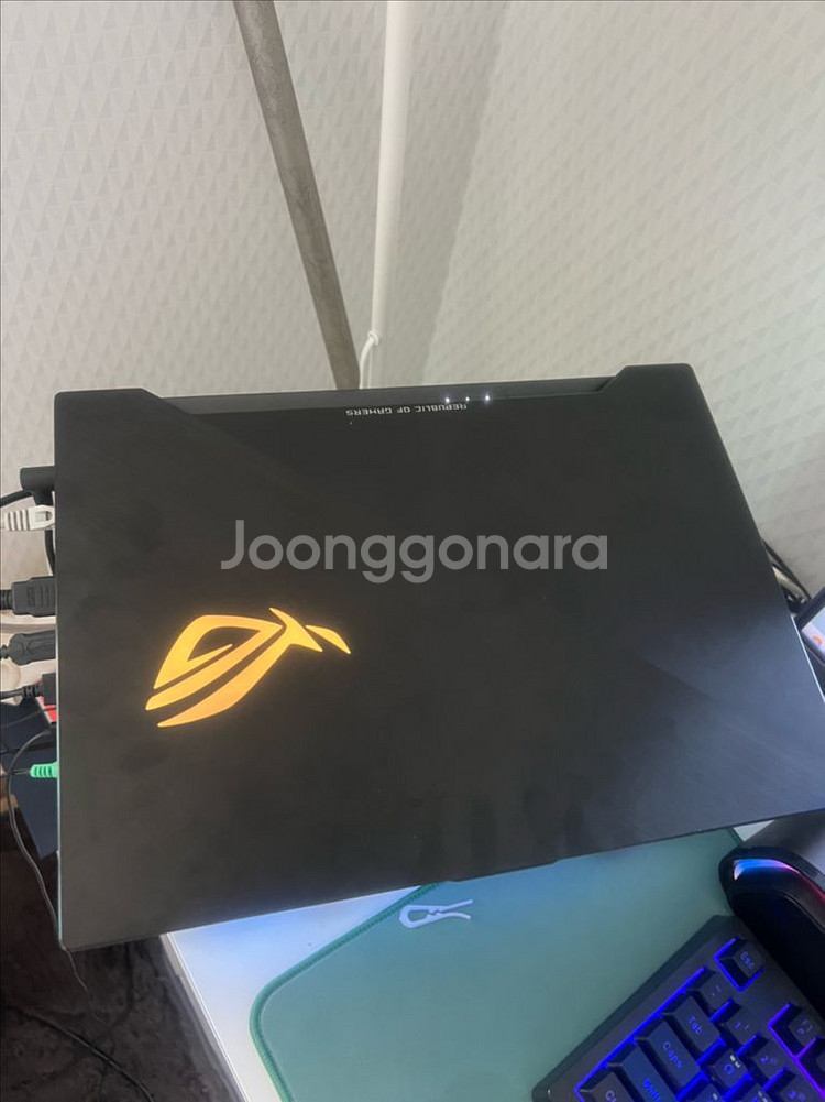 ASUS 로그 스나이퍼 모든구성품포함 완전급처--1