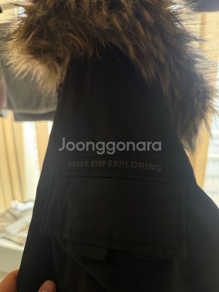 XL 노스페이스 에코 폴라 다운 패딩--3