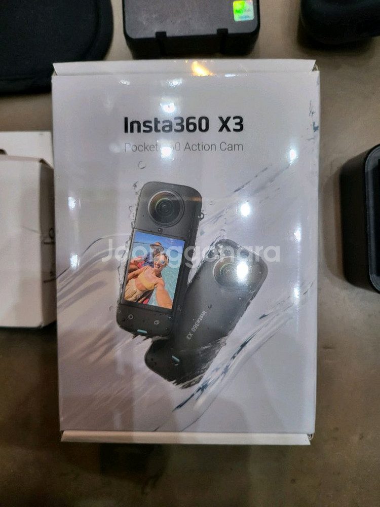 인스타360 X3 미개봉(워런티 구입가능)+악세사리--1