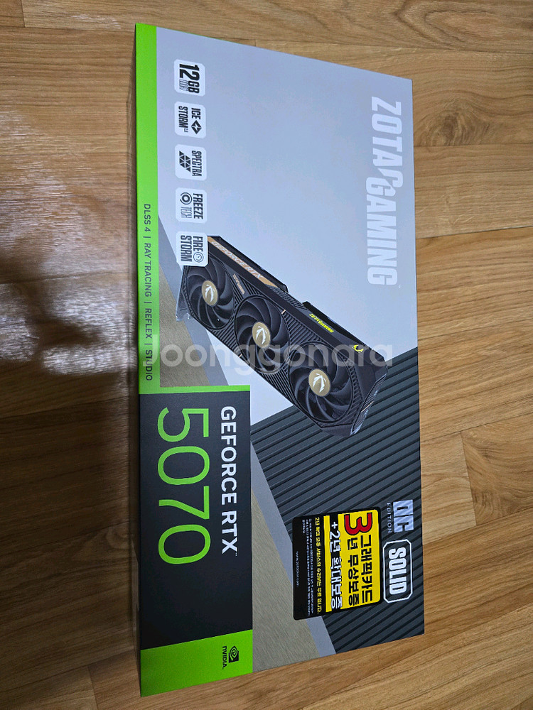 zotac 5070 solid 그래픽카드 팝니다.--0