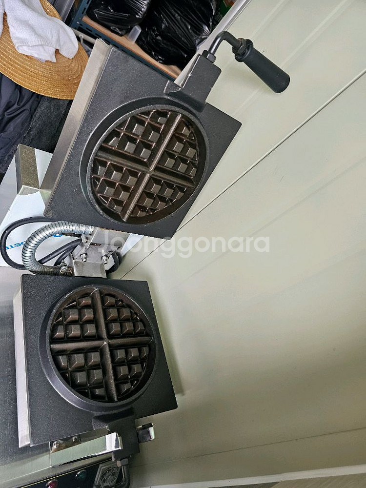 한국이안스 업소용 와플기--2