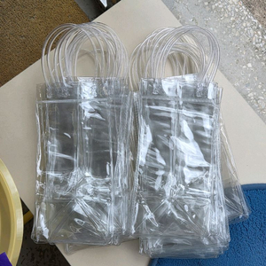 PVC 투명 칠링백 새상품