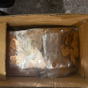 파티용품 꽃가루 새상품
