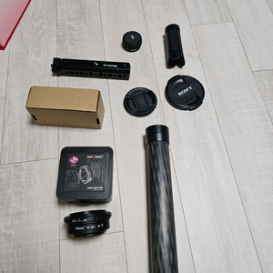 카메라 용품 판매 렌즈 캡 어뎁터 카본로드 기타 등등