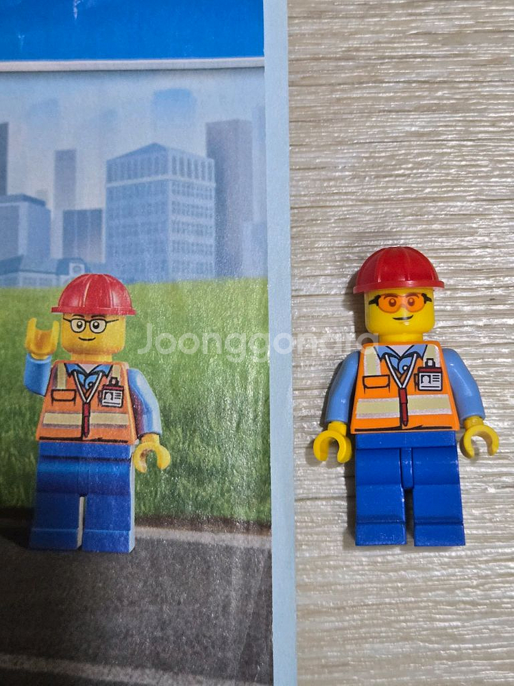 (중고) 레고 시티 60111 소방 지원 차량--2