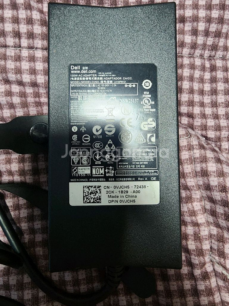dell 델 130w 7.4 5.0 정품 노트북어댑터--2