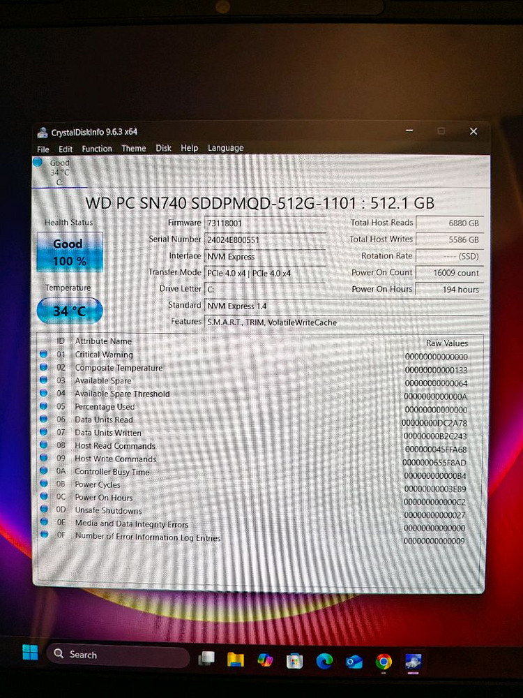 레노버 슬림5 14AHP9 라이젠7 8845hs 노트북--7