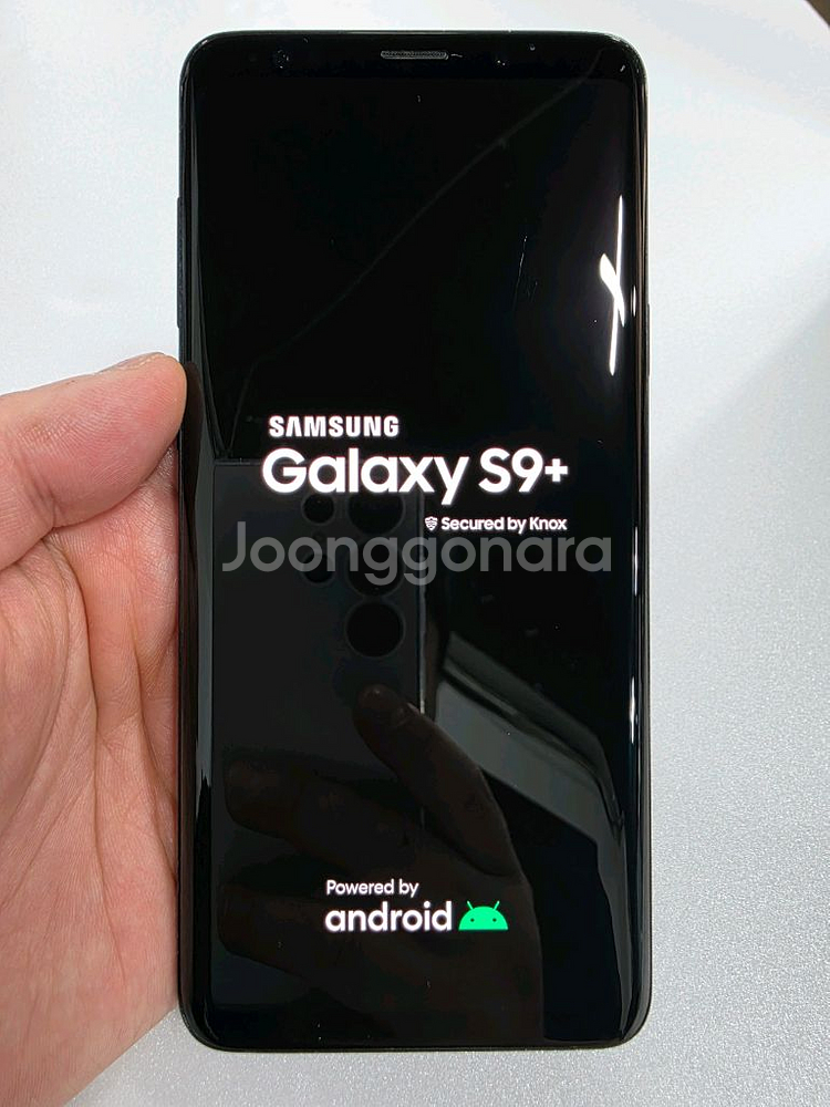 갤럭시S9플러스 256G대용량 희귀템 무잔상 중고폰--1
