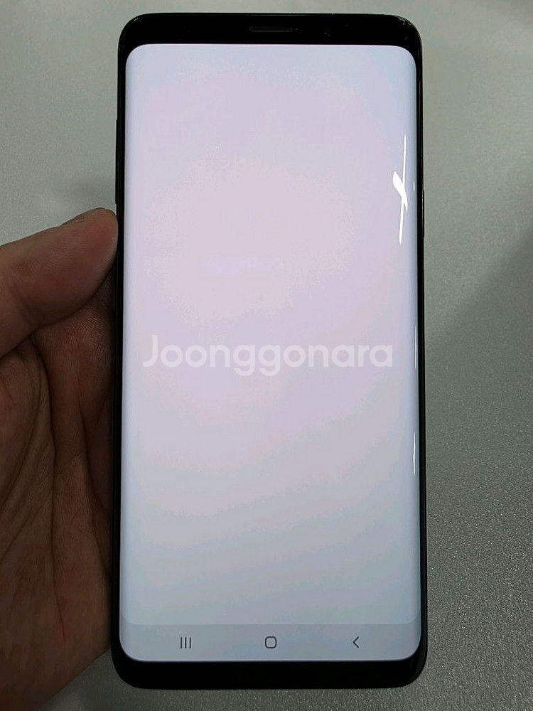 갤럭시S9플러스 256G대용량 희귀템 무잔상 중고폰--9