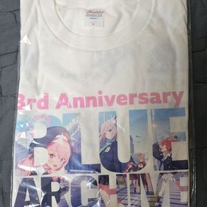블루아카이브 일본 3주년 티셔츠 판매