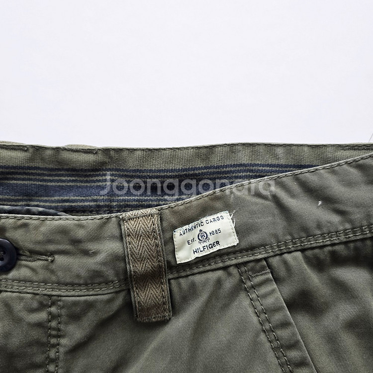 타미힐피거 카고 카키 사이즈32 R0674--5