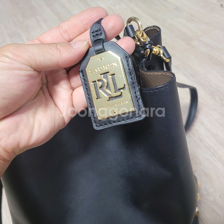 RLL 랄프로렌 레더 숄더백 토드백--2