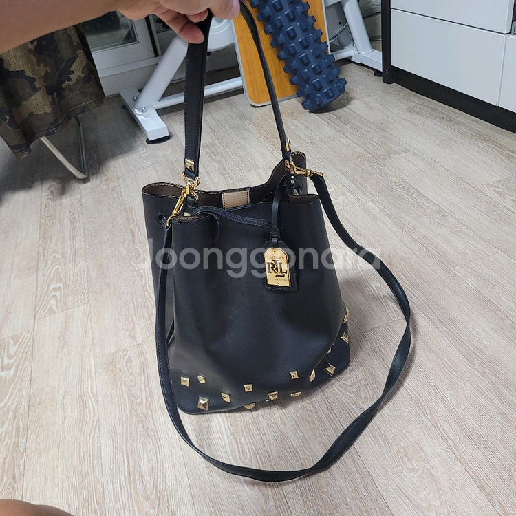 RLL 랄프로렌 레더 숄더백 토드백--0