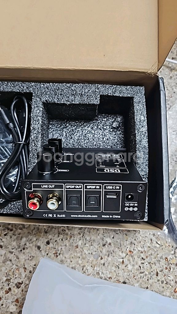 Douk Audio k5 탁상용 덱(DAC) 팝니다--1