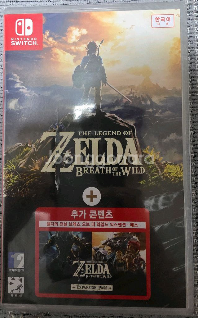 젤다 전설 브레스 오브 더 와일드 익스팬션 패스 밀봉--0