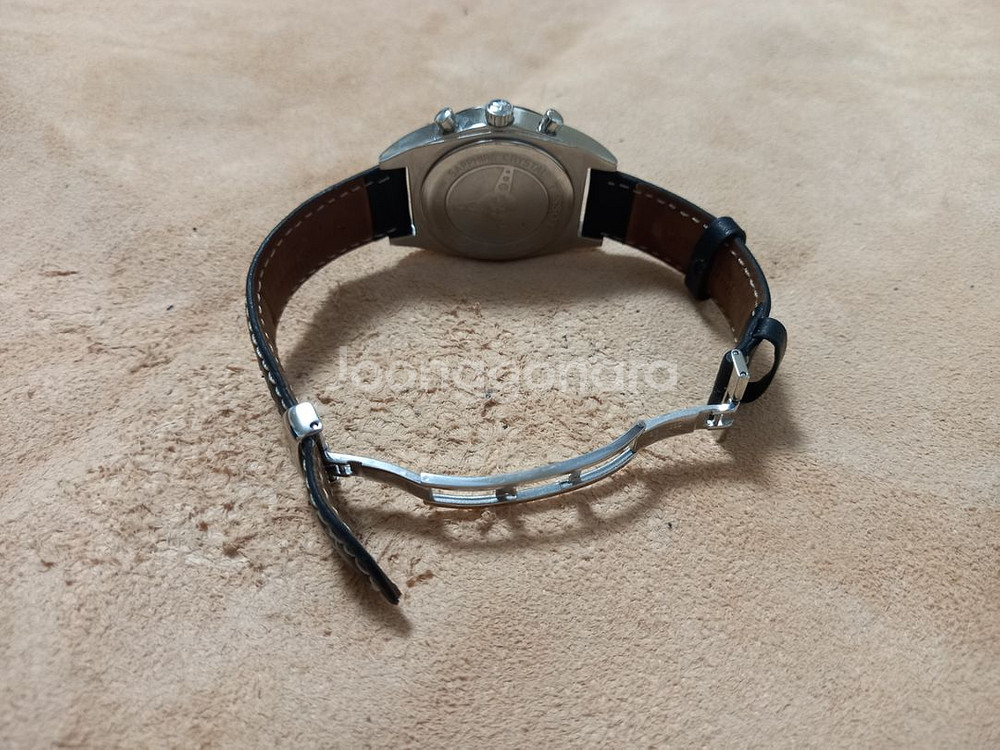 TISSOT PRS-516 크로노 쿼츠 가죽--9