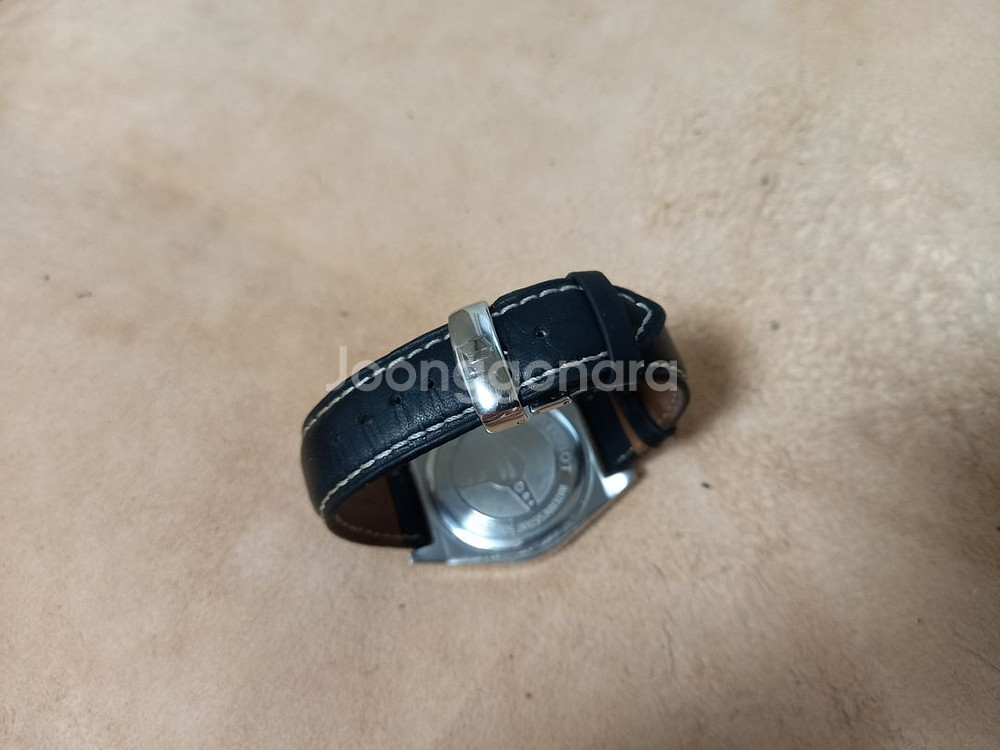 TISSOT PRS-516 크로노 쿼츠 가죽--7