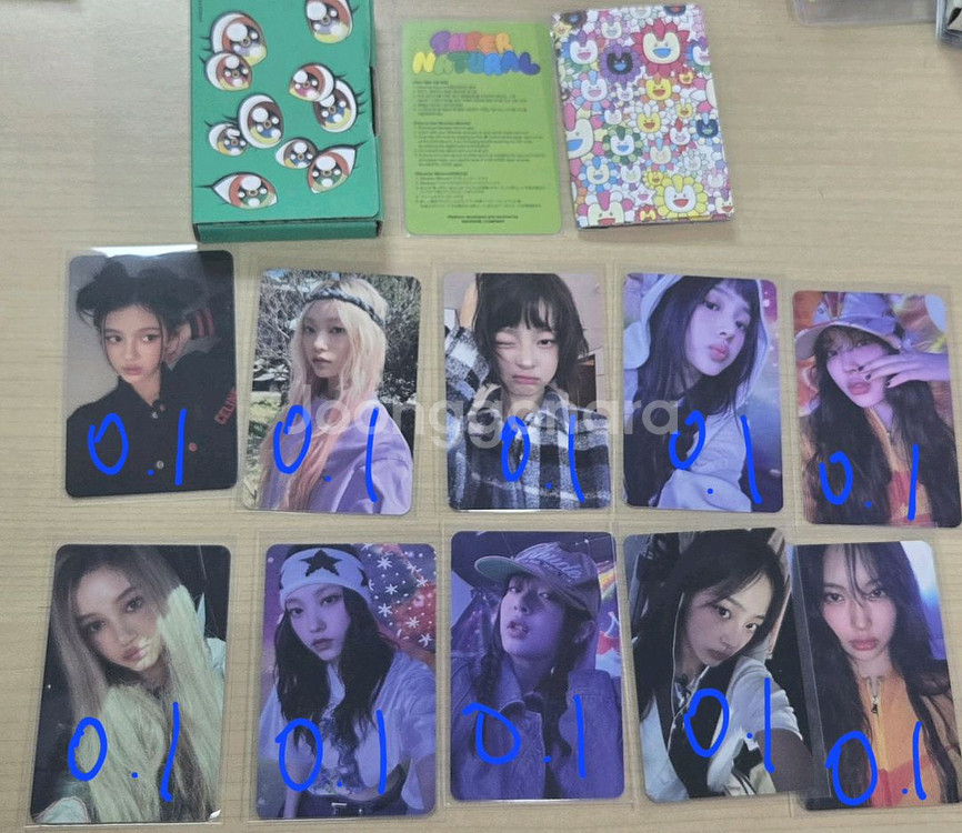 뉴진스 포카 판매합니다--1