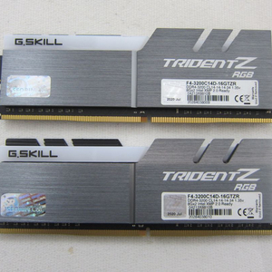 지스킬 DDR4-3200 TRIDENT 8Gx2