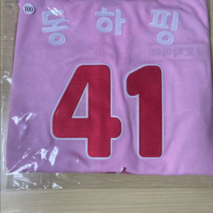 기아타이거즈 티니핑유니폼 황동하 100사이즈