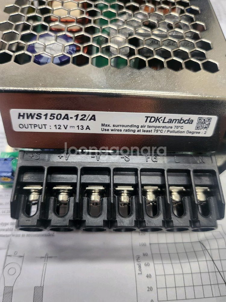 TDK 람다 HWS150A-12 전원 공급 장치입니다--0