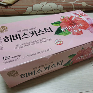 히비스커스 차 티백 50개