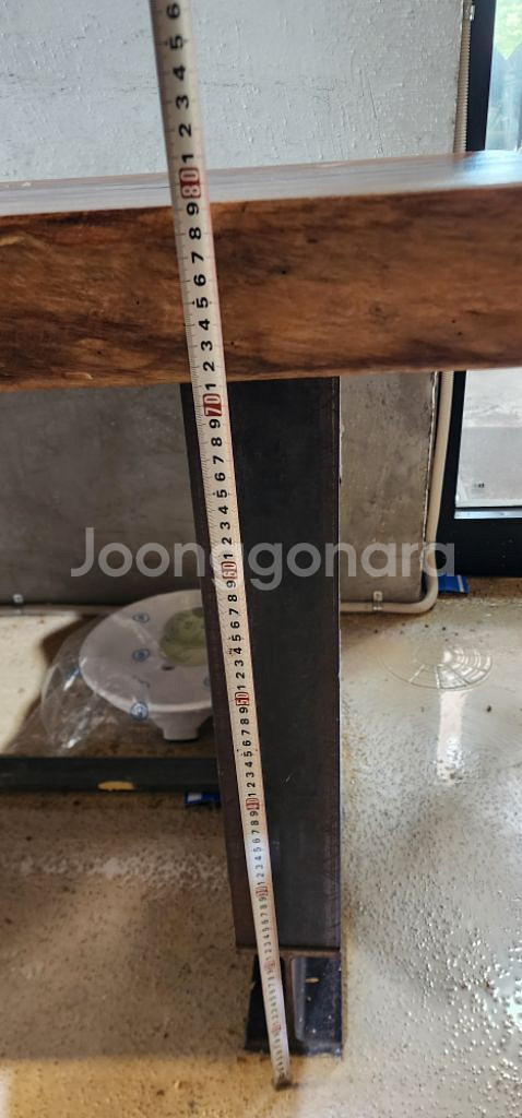 우드슬랩 테이블 팝니다(가격조율가능) 급처!!!--4
