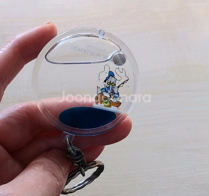 (미국)빈티지 Disney 워터볼키링 빈티지 열쇠고리--2
