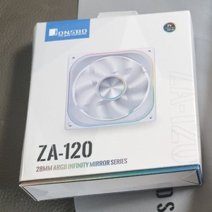 미개봉 존스보 za 120 정방향 팬 화이트