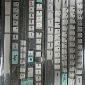 키하우스 크러쉬 키캡 실버
