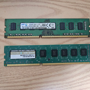 ddr 8g 12800 삼성1개 외산 1개 무료배송