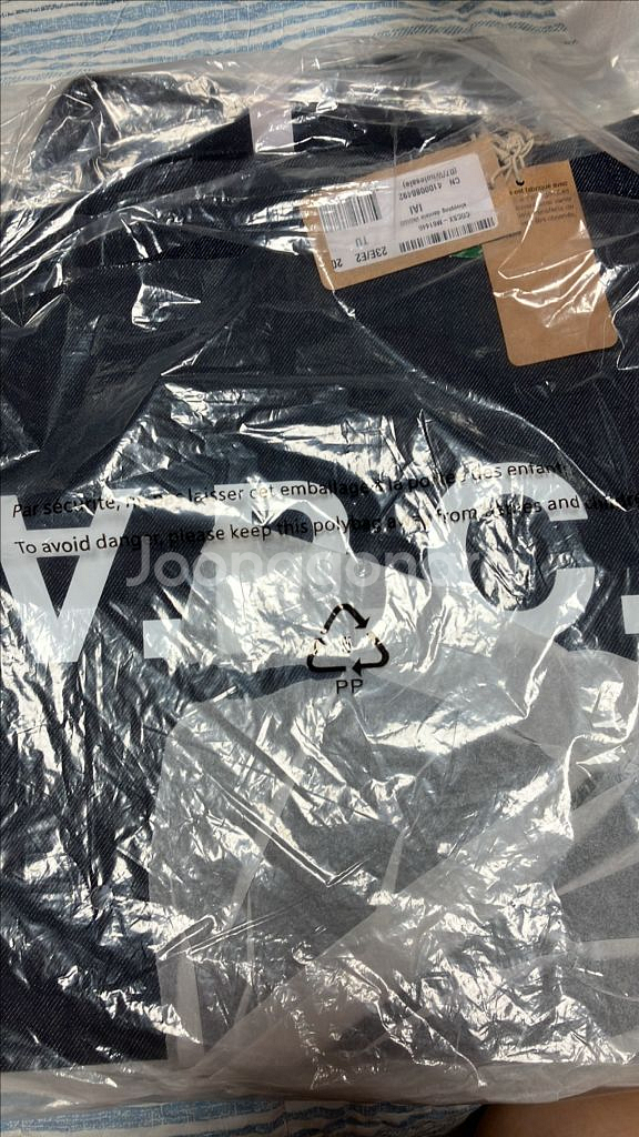 아페쎄 데님 에코백 데님--0