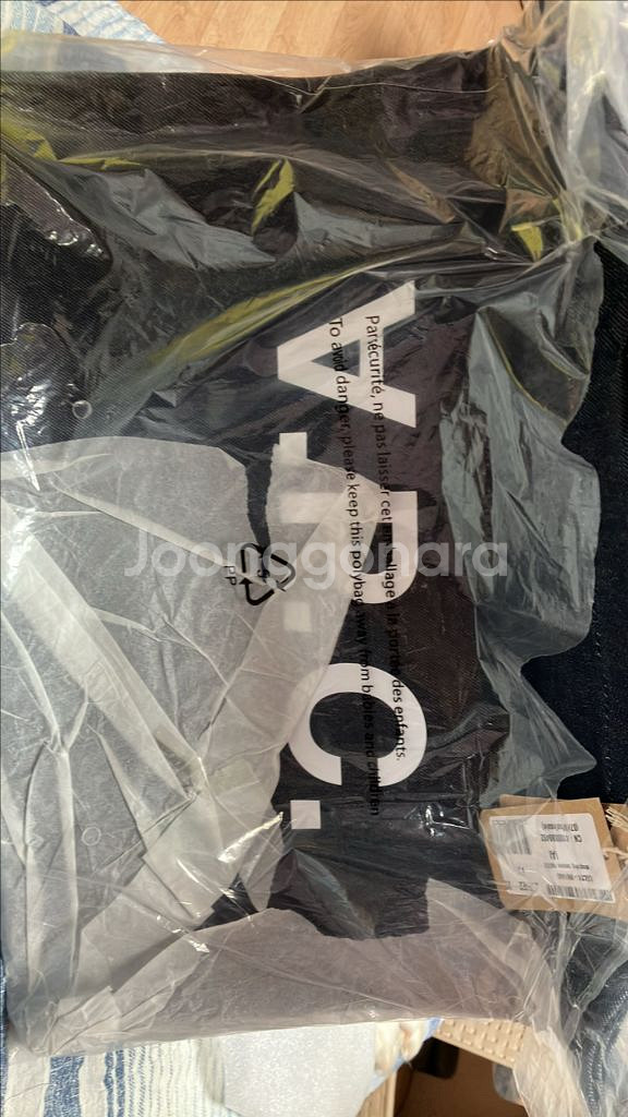 아페쎄 데님 에코백 데님--1