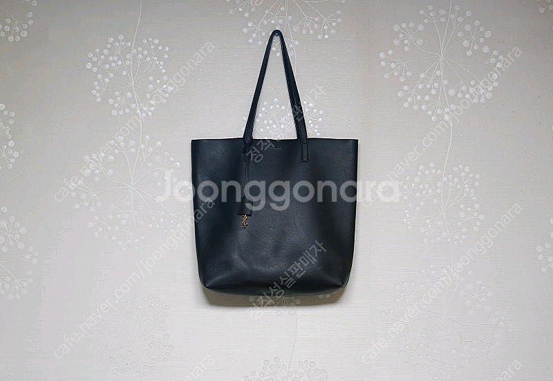 생로랑 소가죽 토트백--0